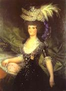 Francisco Jose de Goya Queen Maria Luisa oil painting reproduction